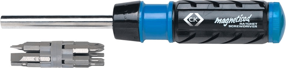 C.K Tools Tournevis à cliquet avec embouts (T4829D)