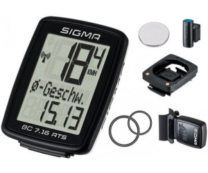 Sigma BC 7.16 ATS (kabellos) | Fahrradcomputer Preisvergleich bei idealo.de