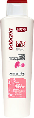 Babaria Rosehip Anti-Stretch Body Milk (400 ml)
