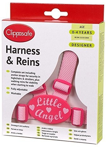Clippasafe Harness & Reins Little Angel
