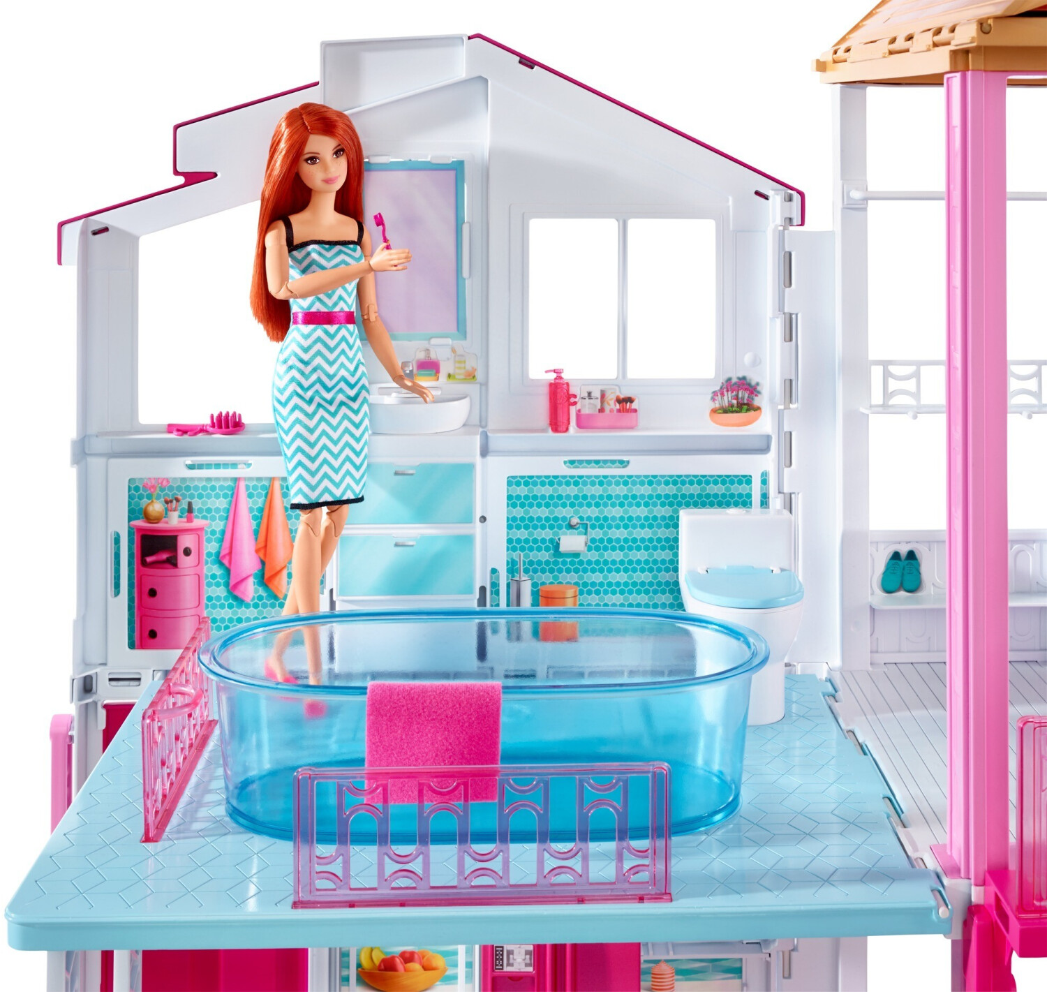 Barbie 3 Storey Townhouse DLY32 from 104.86 Today Best Black Friday Deals on idealo