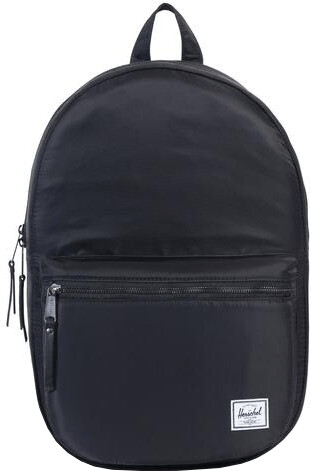 Herschel Lawson Backpack black/black dyed veggie tan leather