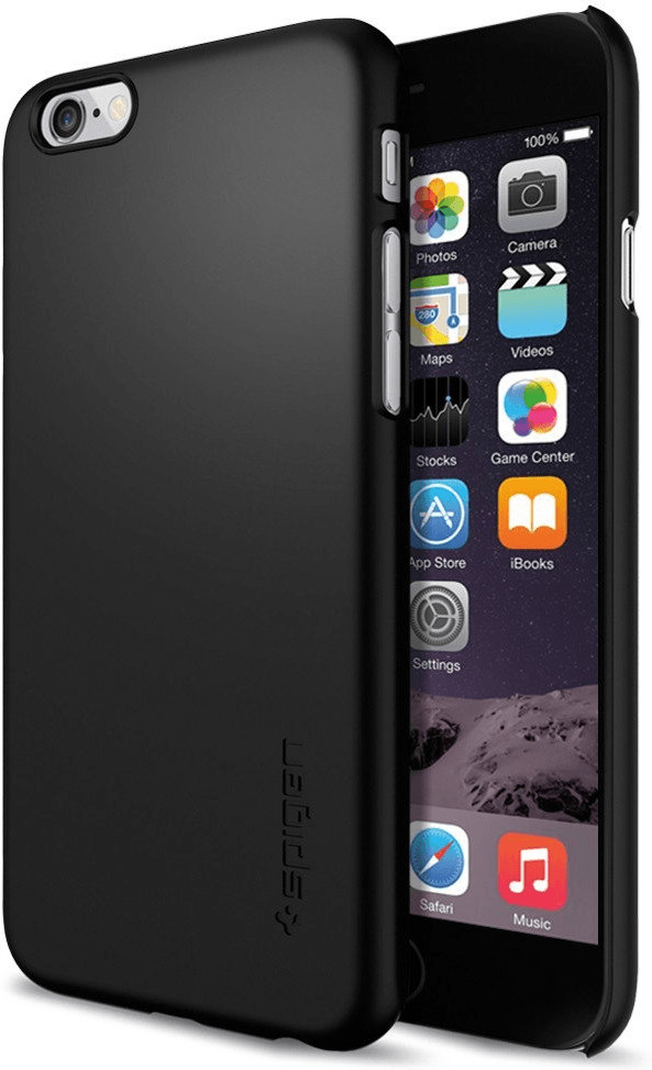 Spigen Thin Fit (iPhone 6/6s) smooth black