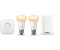 Philips Hue White Ambiance Starter Kit (E27 x 2) + Dimmer Switch