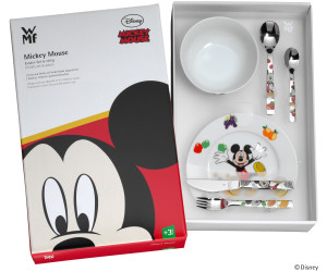 WMF Kinderbesteck Mickey Mouse 4-tlg mit Gravur 