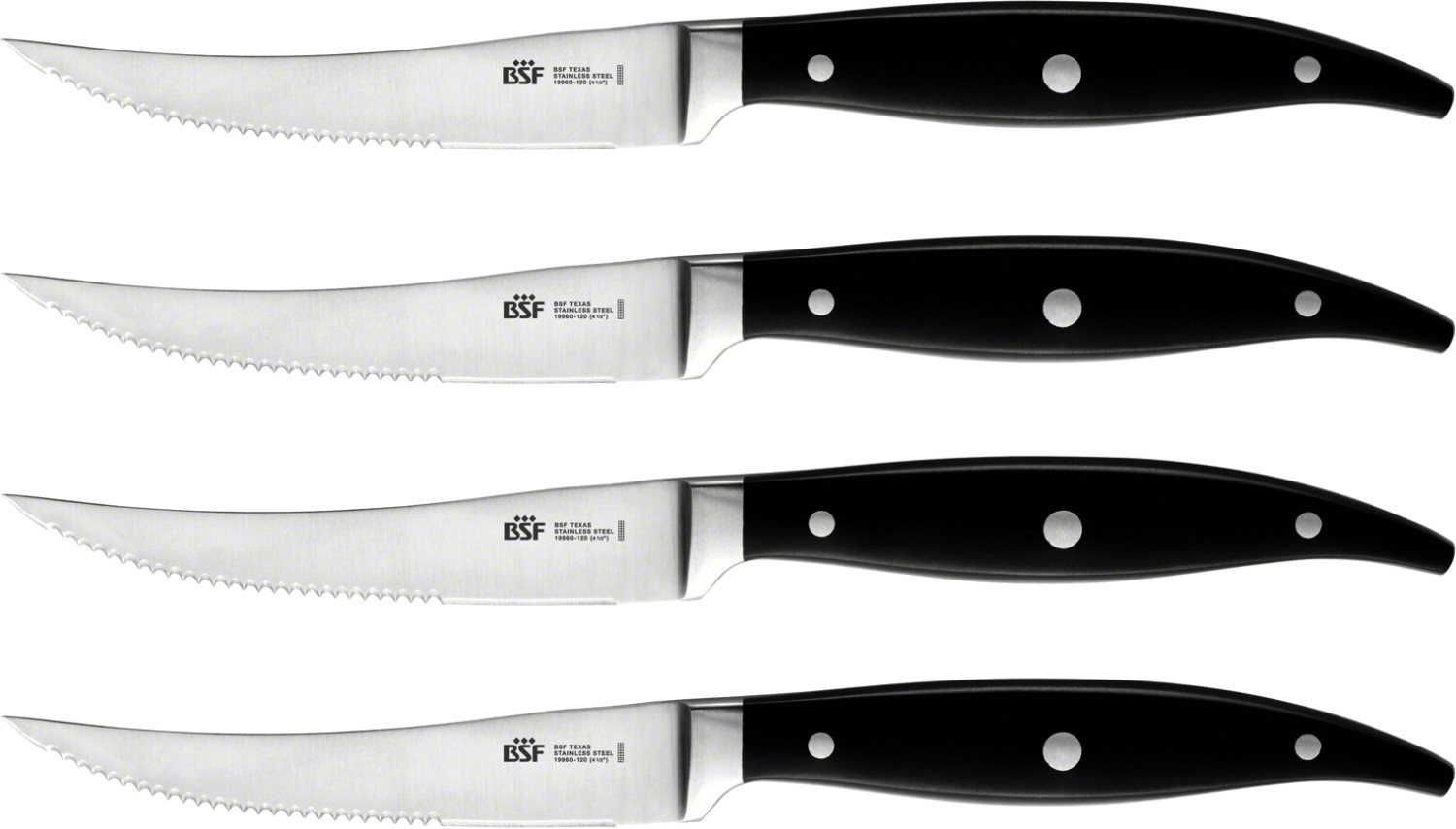 BSF Texas Steakmesser Set 4 tlg. ab 32,75 € Preisvergleich bei idealo.de