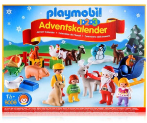 Playmobil 1 2 3 Adventskalender Weihnacht Auf Dem Bauernhof 9009 Ab 39 99 Preisvergleich Bei Idealo De Liebevoll gestalteter adventskalender mit 3. eur