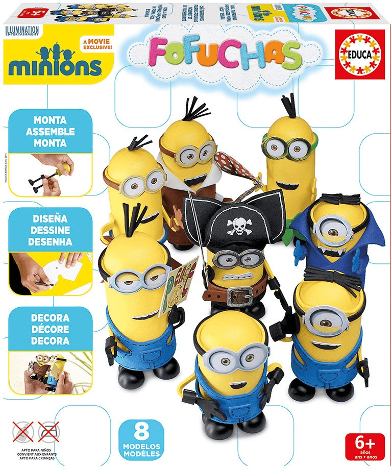 Educa Borrás Fofuchas Minions