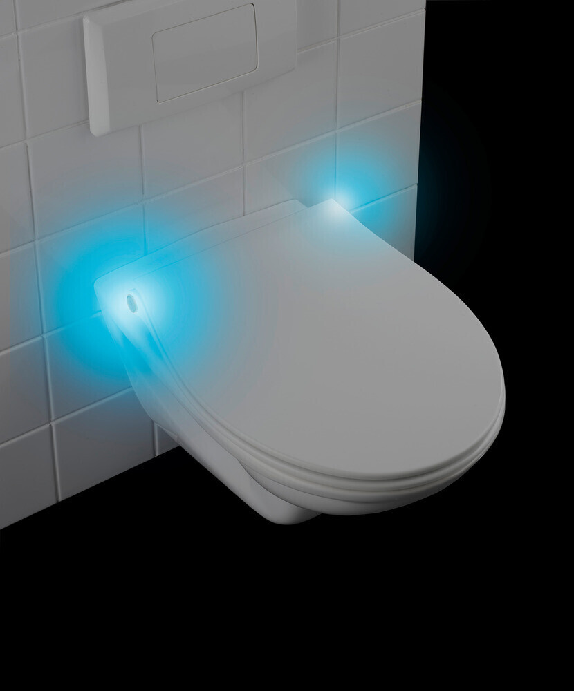 LED Toiletten Nachtlicht Lampe, Lampe für Mehrfarbig Klo Sitz Beleuchtung