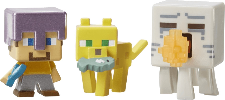 Mattel Minicraft Mini-Figure 3-Pack