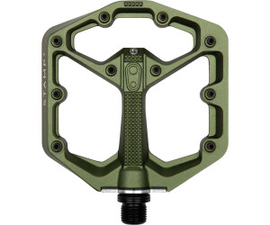 Crankbrothers Stamp 7 Small Flat Pedals - Splatter Limited Edition -  black/lime green