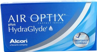 Alcon Air Optix Plus HydraGlyde -4.00 (6 lentilles)