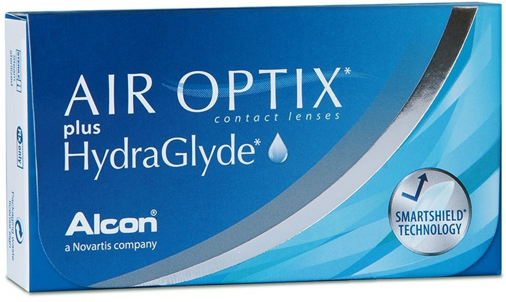 Alcon Air Optix Plus HydraGlyde -4.75 (6 lentilles)