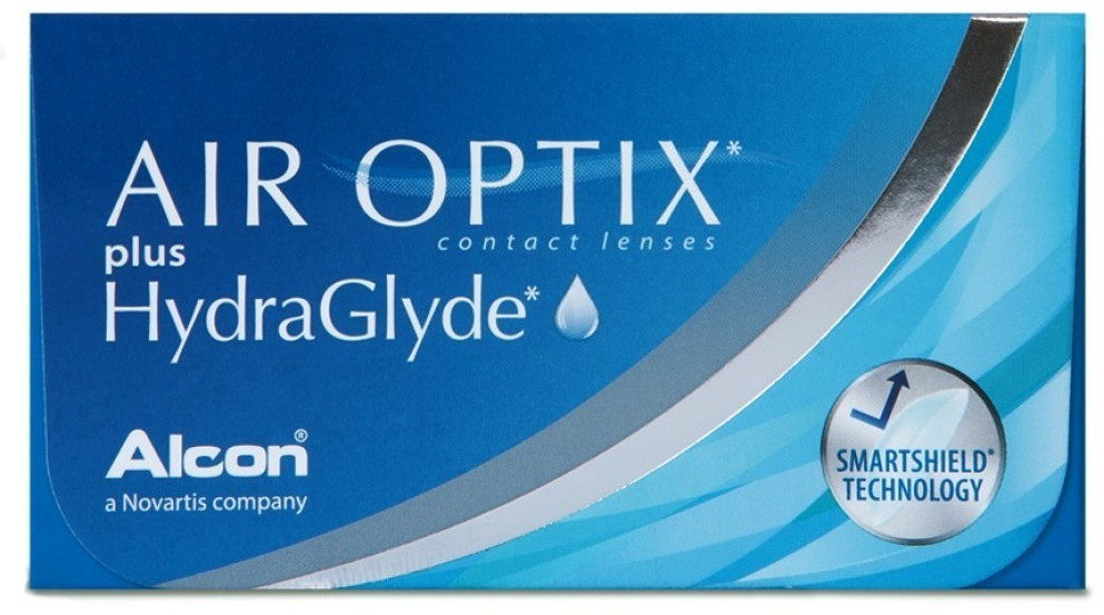 Alcon Air Optix Plus HydraGlyde -5.00 (6 lentilles)
