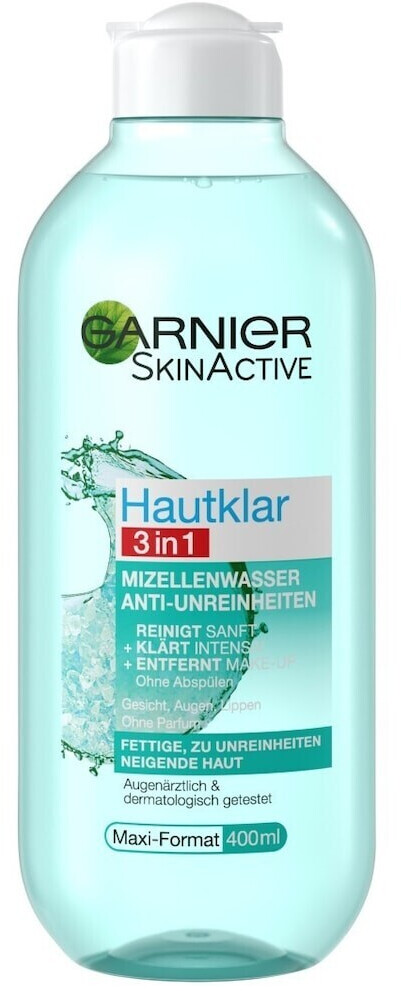 Garnier Hautklar 3in1 | € Mizellenwasser bei ab Anti-Unreinheiten 4,99 (400ml) Preisvergleich