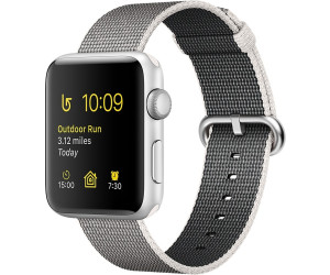 Apple Watch Series 2 42mm Aluminium silber mit ...