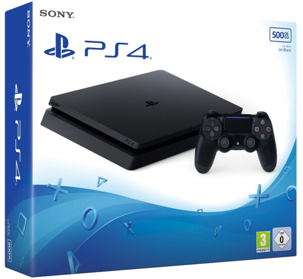 Sony PlayStation 4 (PS4) Slim 500GB schwarz, Bild 8