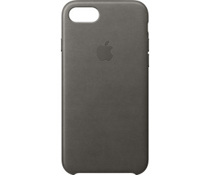 Apple Leather Case (iPhone 7) Storm Grey