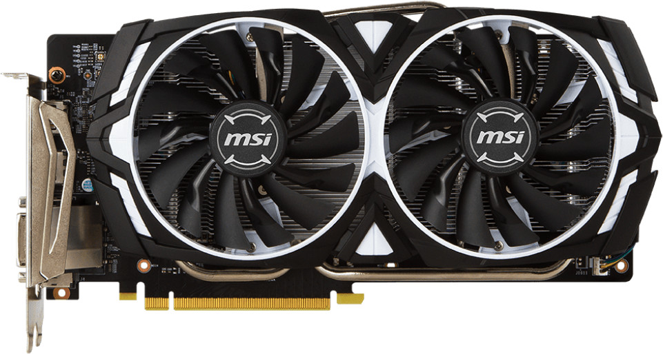 MSI GeForce GTX 1060 Armor OC V1 6144MB GDDR5