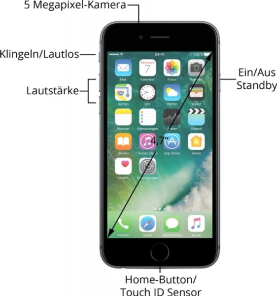 Apple iPhone 6S 32GB spacegrau, Bild 7