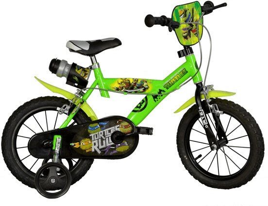 Dino Bikes Ninja Turtles 14''
