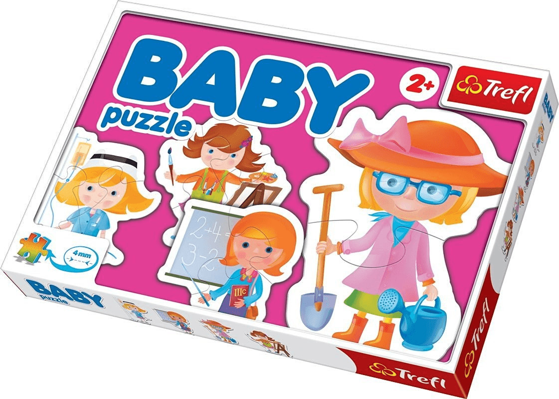 Trefl Baby Puzzle : Les métiers (polonais)
