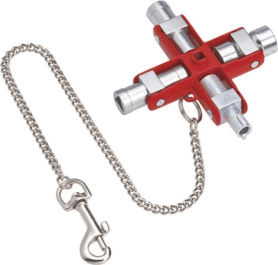 Knipex Clé universelle pour armoire 00 11 06