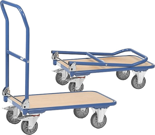 Fetra Chariot de magasin pliable en acier (KW 11)