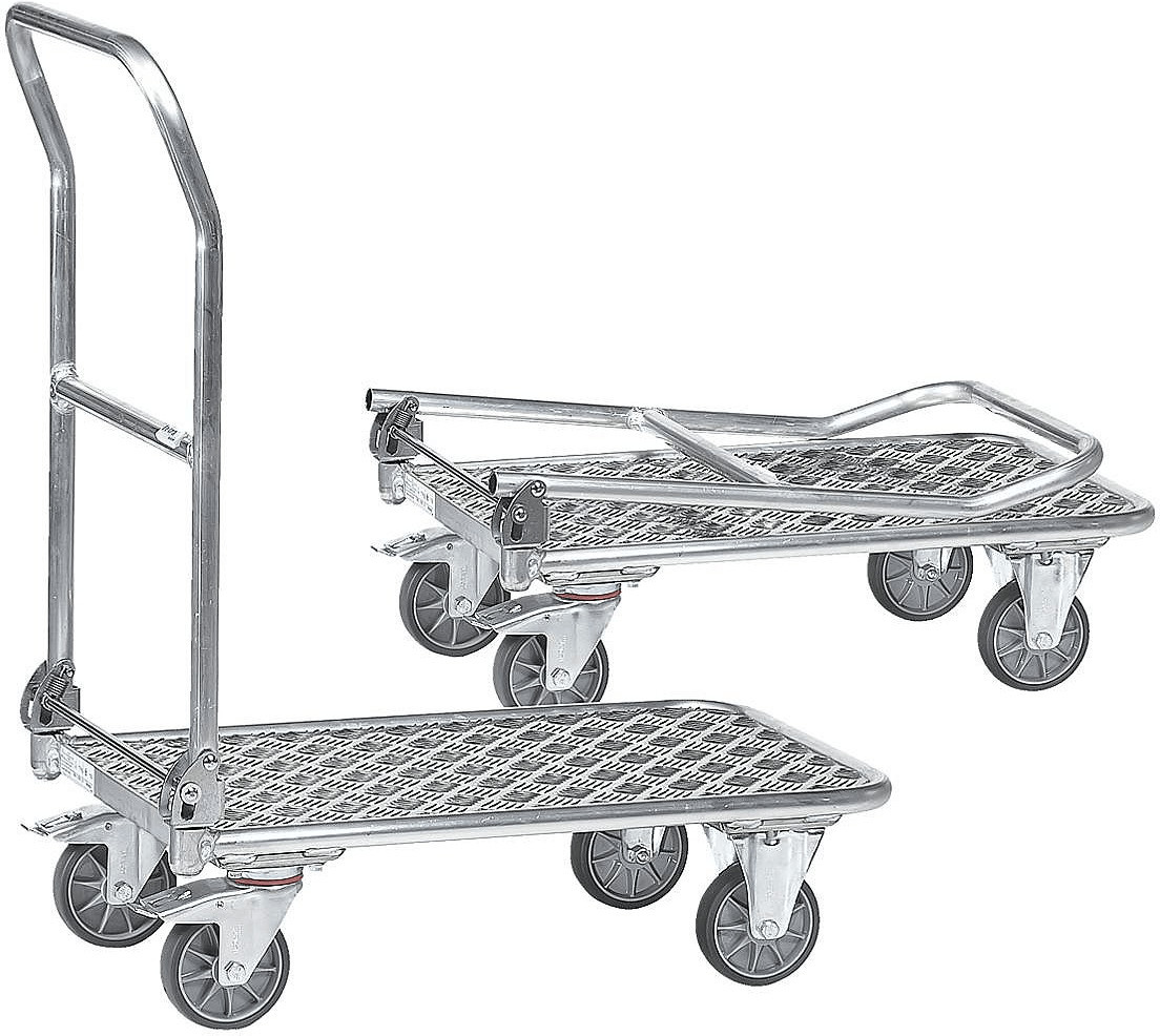 Fetra Chariot à dossier rabattable aluminium (1133)