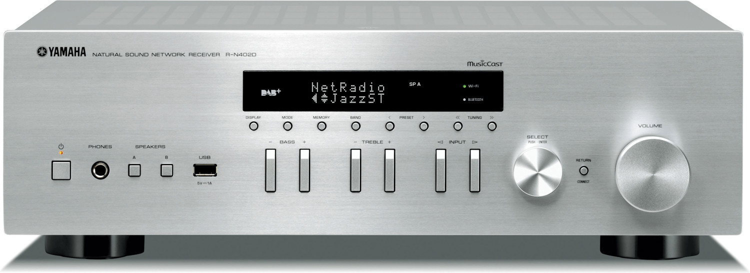 Yamaha R-N402D (argent)