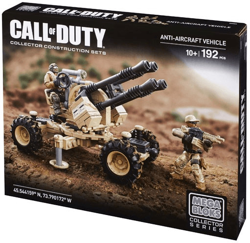 MEGA BLOKS Call of Duty - Anti-aircraft vehicle (DKX53)