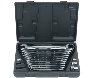 Soldes KS Tools Coffret clés mixtes à cliquet 8-19 mm 16 pièces 2024 au  meilleur prix sur