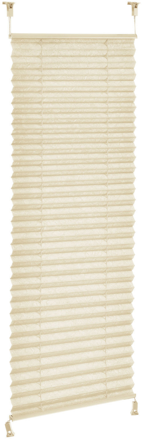 Neuhaus Klemmfix pleated / sun and light protection (75x200cm) creme