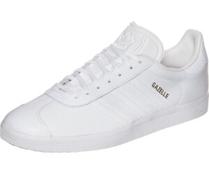 adidas gazelle white leather