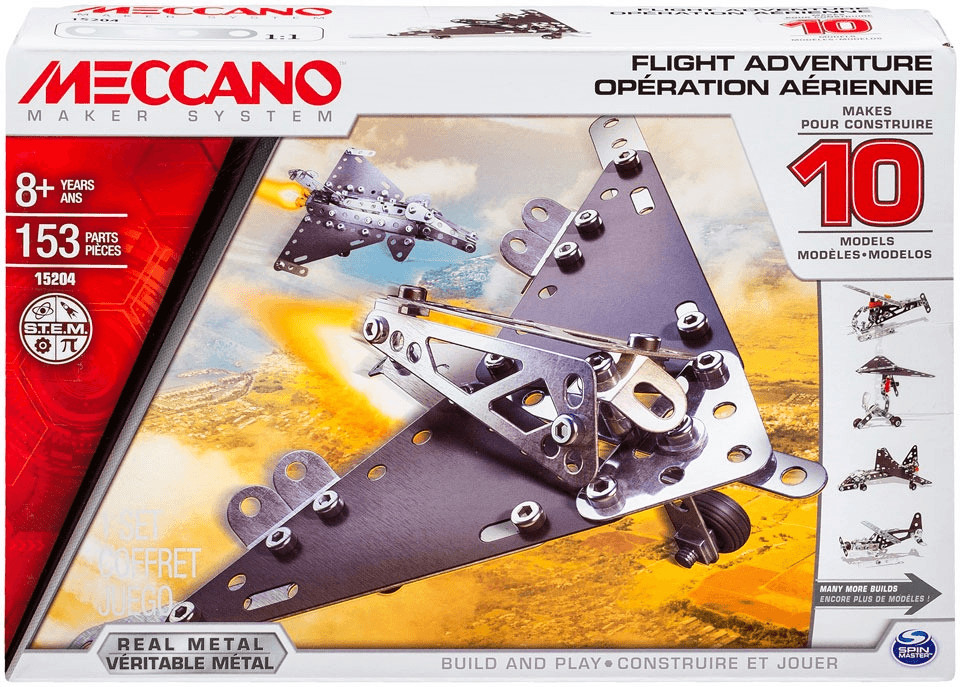 Meccano Flight Adventure 10 Model Set