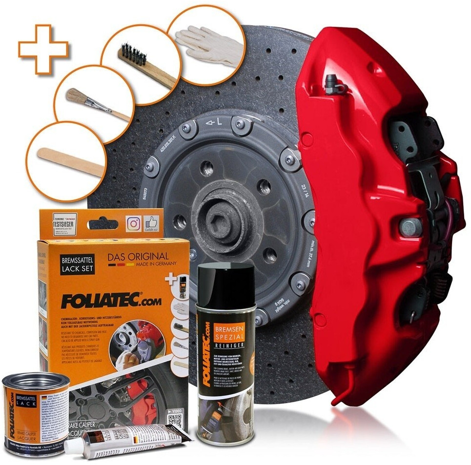 Foliatec Brake Caliper Paint Set Shiny