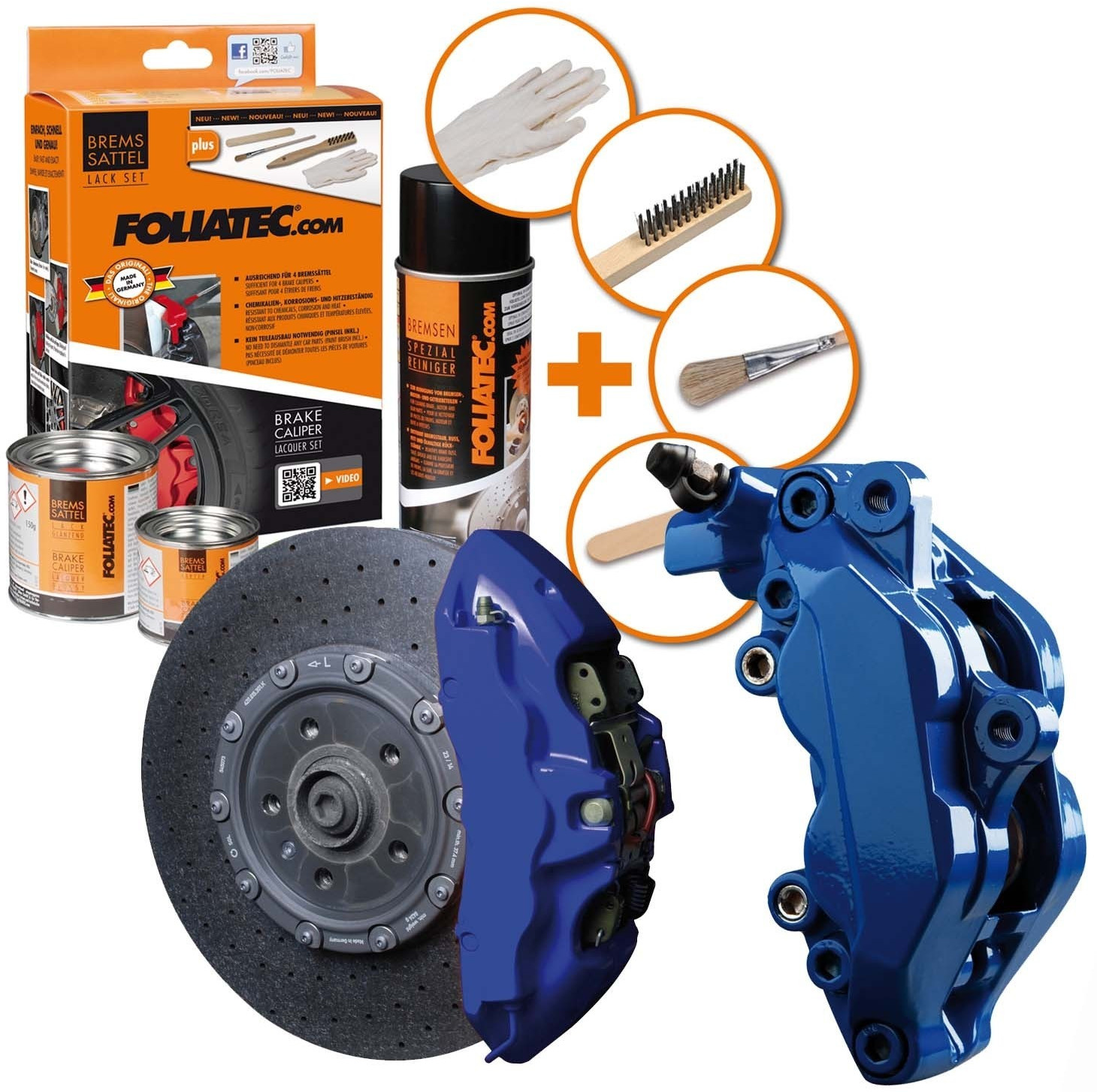 Foliatec Bremssattel Lack Set RS-blue ab 25,80 €