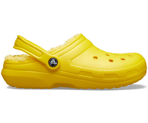 Fuzz lined camo crocs hotsell