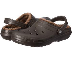 Crocs Classic Fuzz Lined Clog espresso/walnut