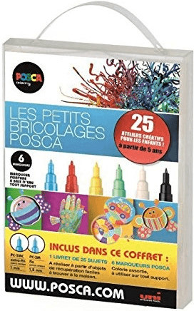 Uni Mitsubishi Pencil Coffret 6 marqueurs Posca