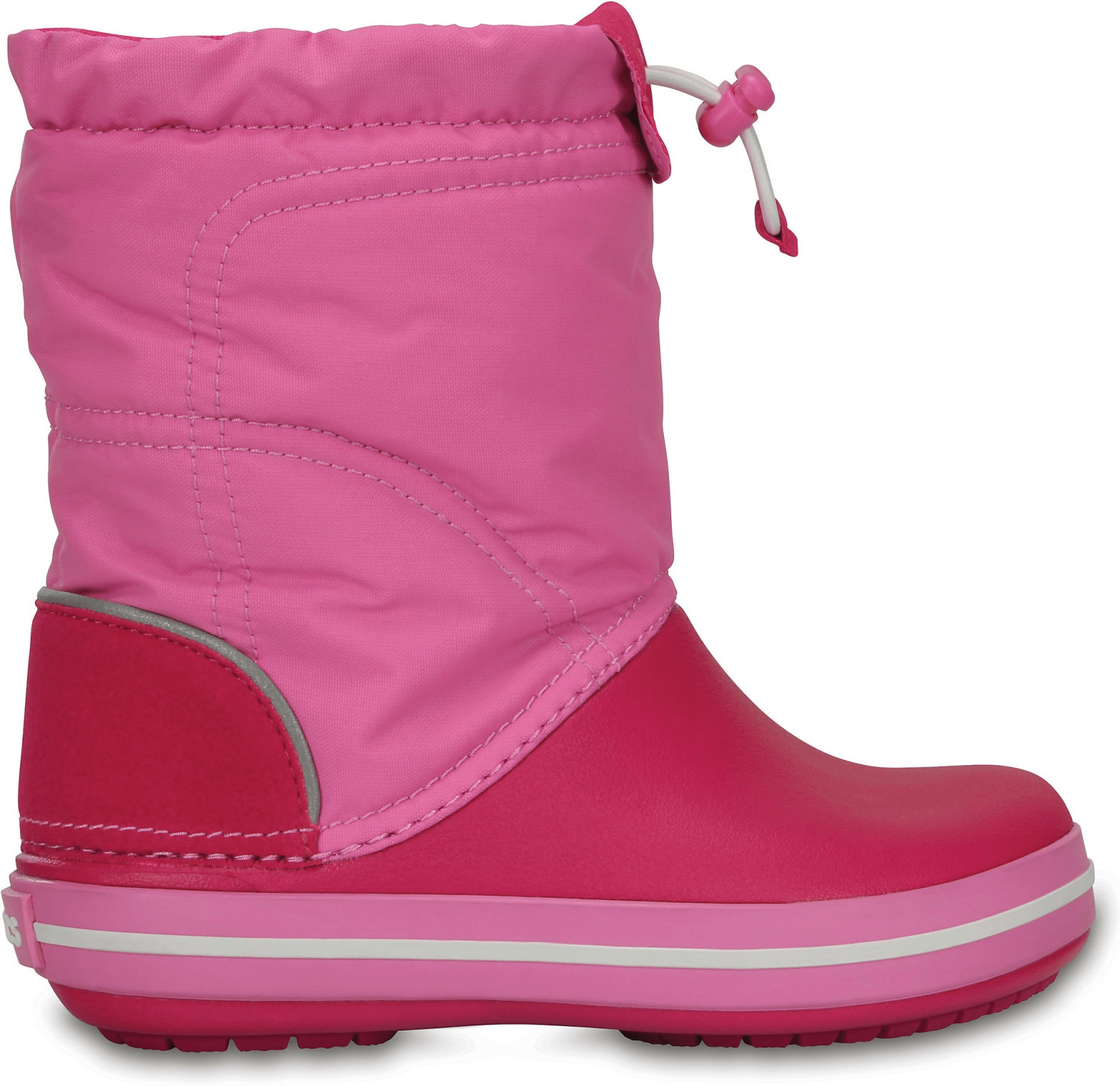 Crocs Kids Crocband LodgePoint Boot candy pink/party pink