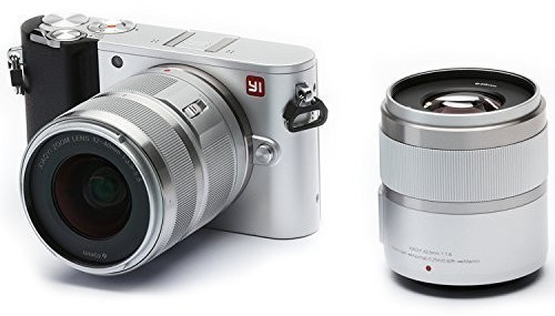 YI M1 Kit 12-40mm + 42.5mm argent