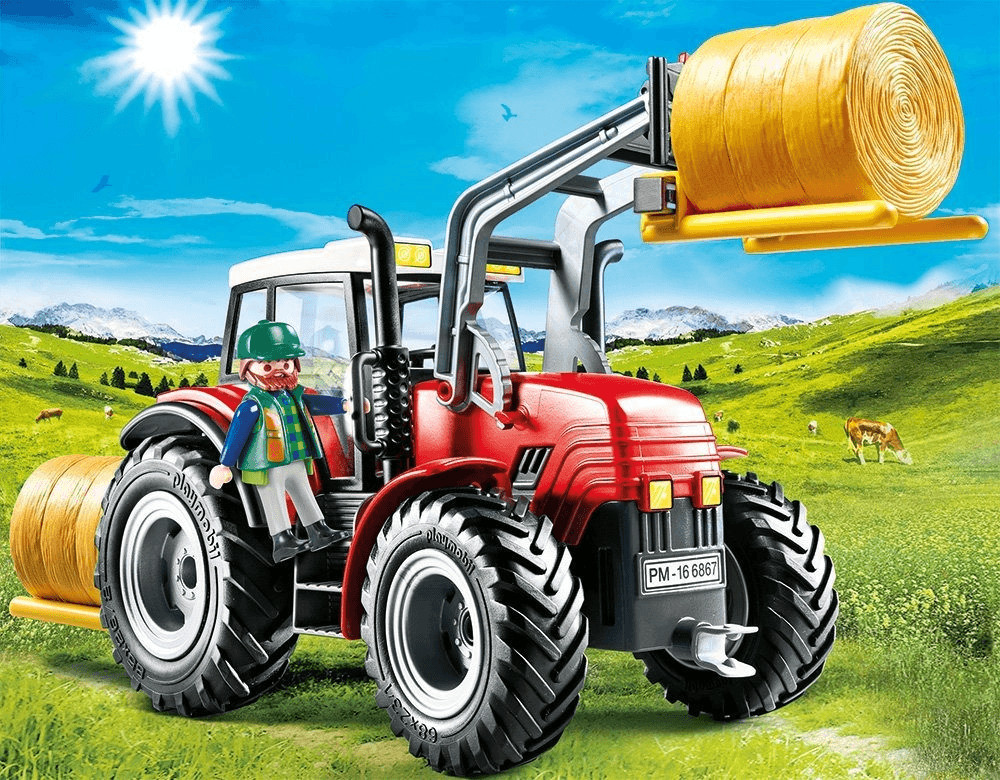 PLAYMOBIL 71305 - Country - Grand tracteur électrique pas cher 