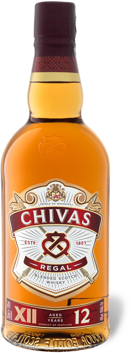 Chivas Regal 12 Years Old Blended Scotch Whisky 40% Vol. 0,35l in Gift