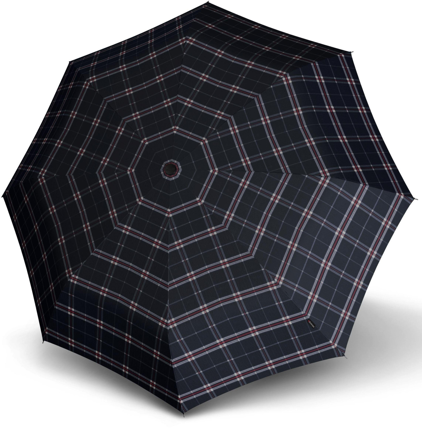 Knirps T200 Duomatic Check navy