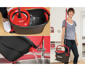 Vileda Turbo Smart Spin Mop Set: Effortless Cleaning with Smart Spin  Technology