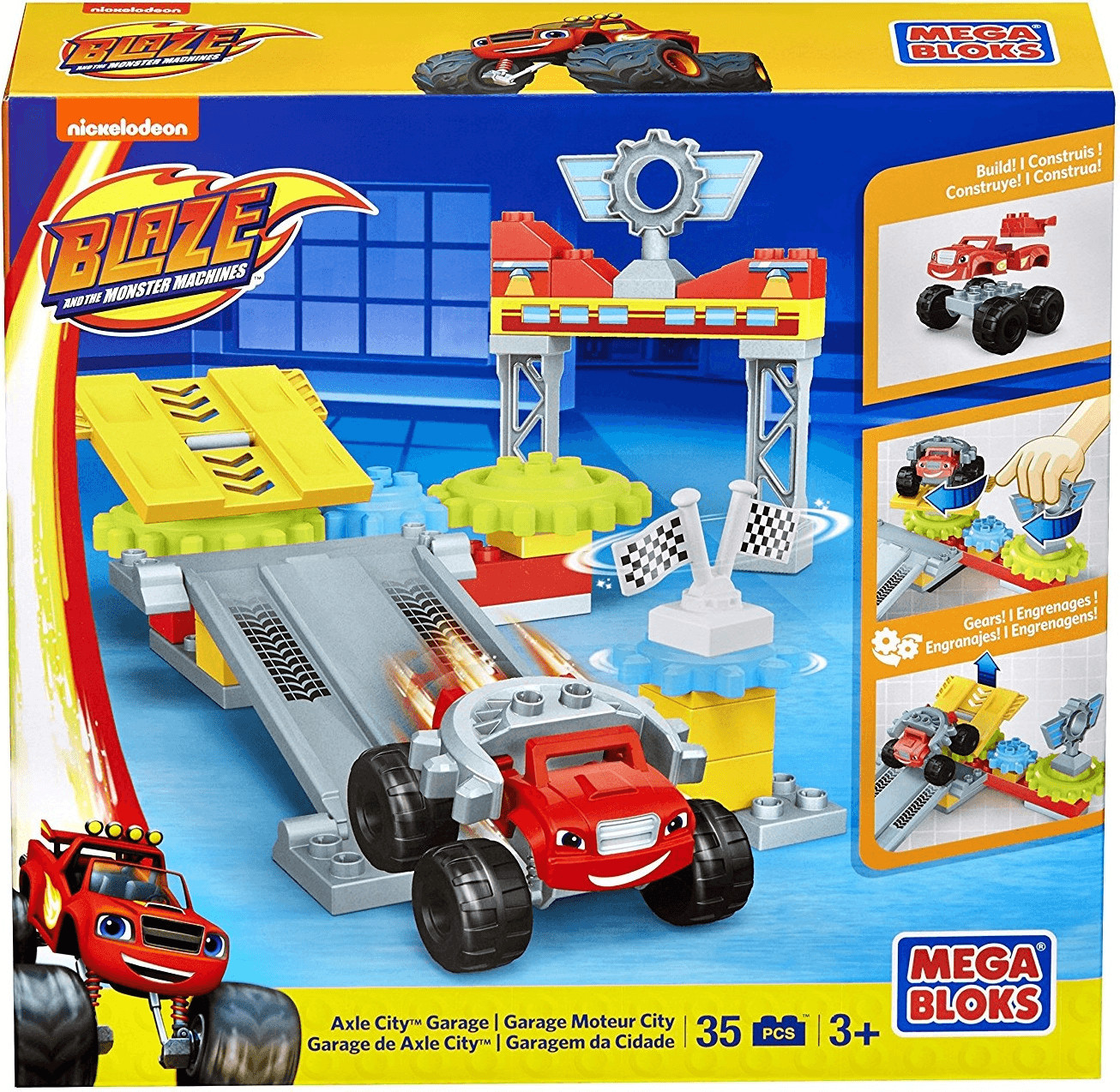 MEGA BLOKS Blaze and the Monster Machines - Axle City Garage