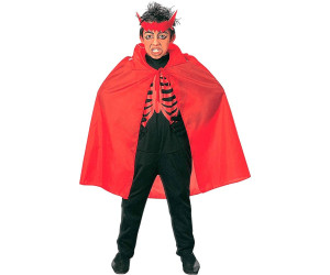 Bambini Mantello Diavolo Rosso Halloween