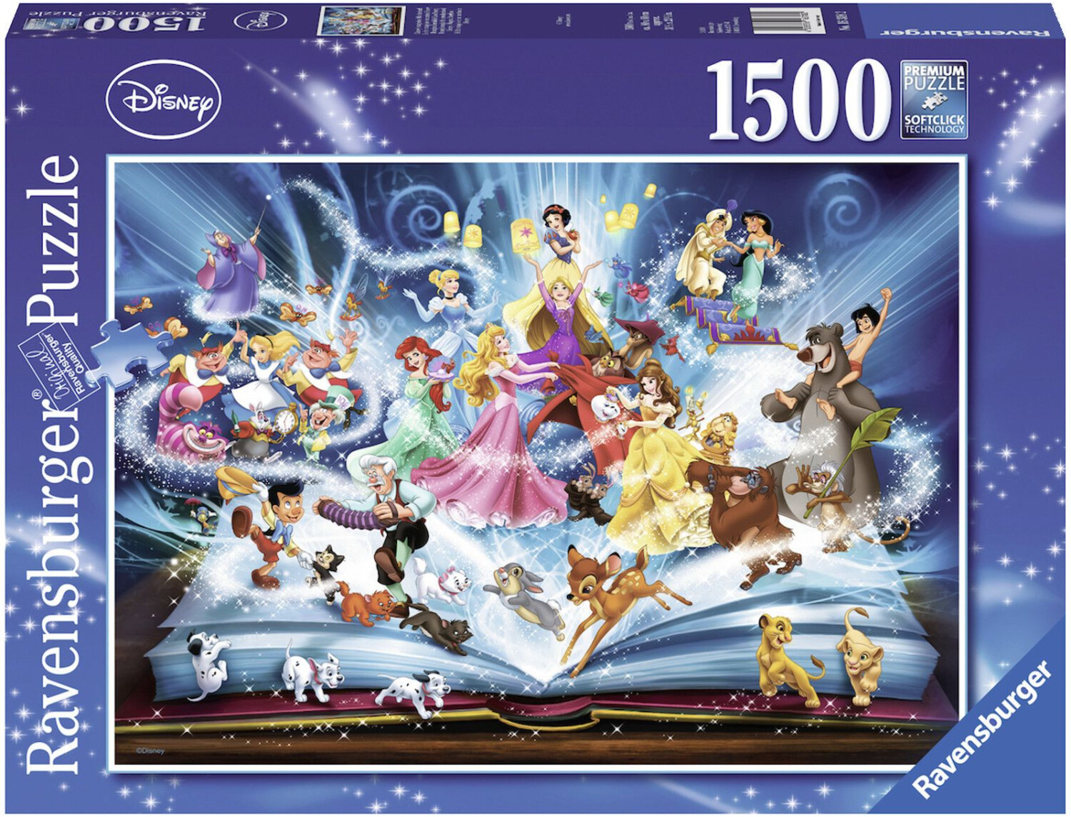 Ravensburger Le livre magique des contes Disney (1500 pièces))