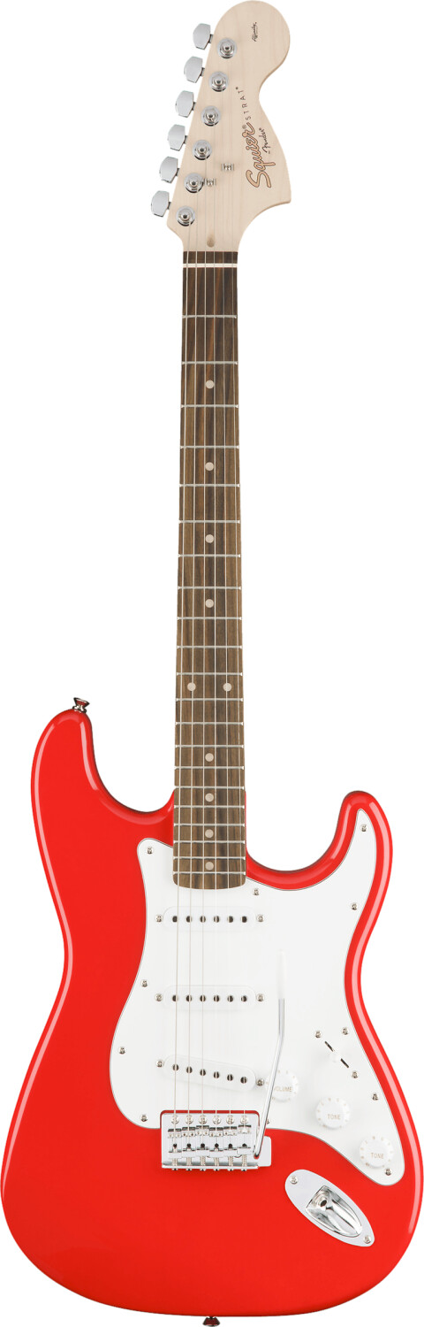Squier Affinity Stratocaster Race Car Red